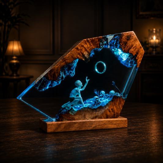 HERZLICHT™ Fantasy Resinlampe